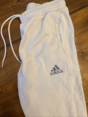 adidas Cream/Off-White Men’s M Joggers with Drawstring